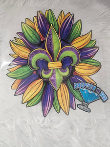 Mardi Gras Pom