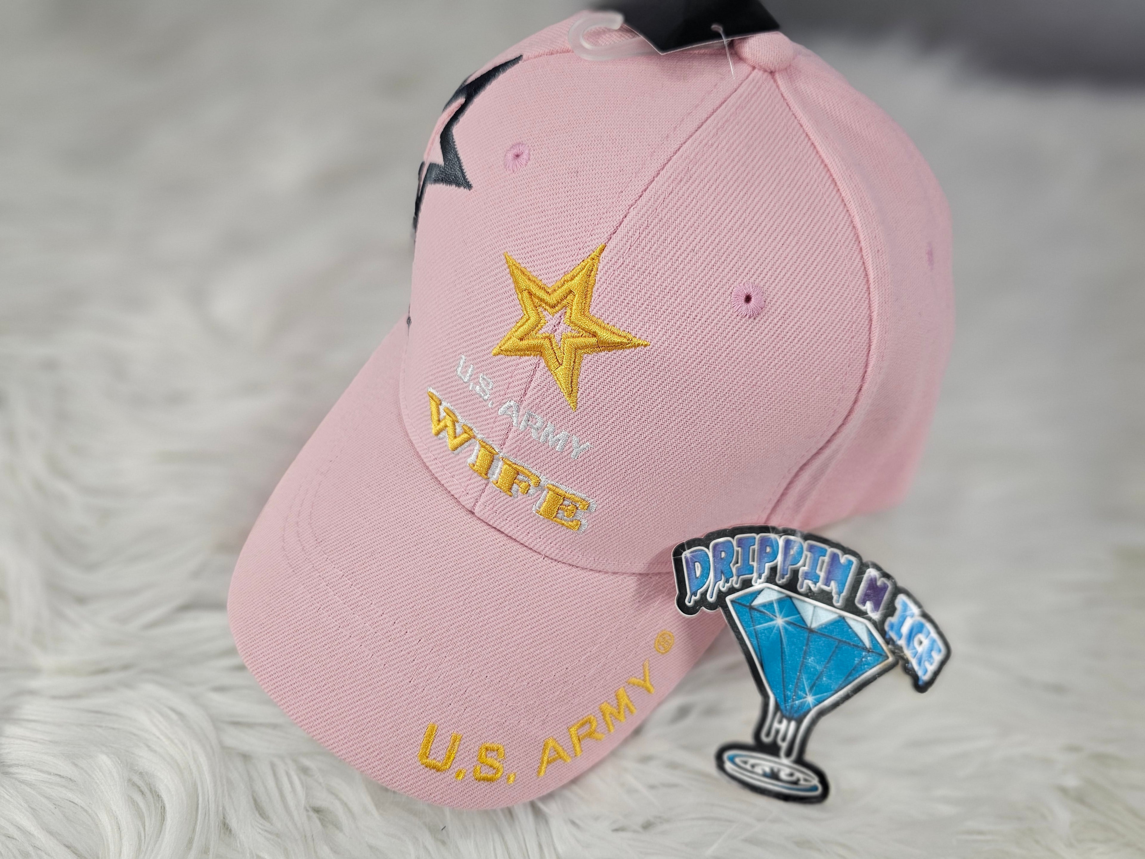 Army Wife Velcro Cap