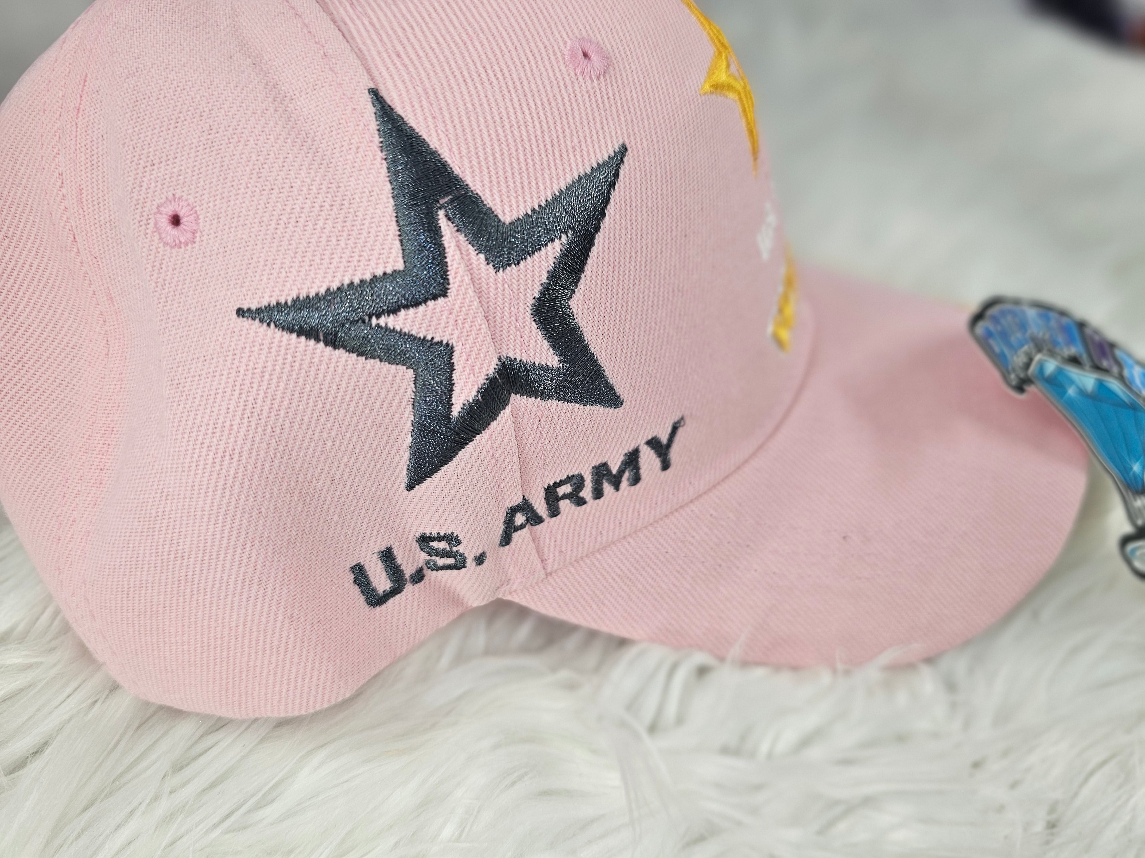 Army Wife Velcro Cap