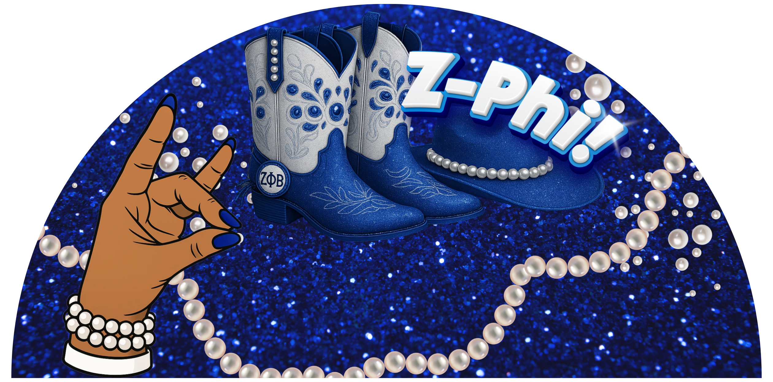 Custom Pearl Clack Fan