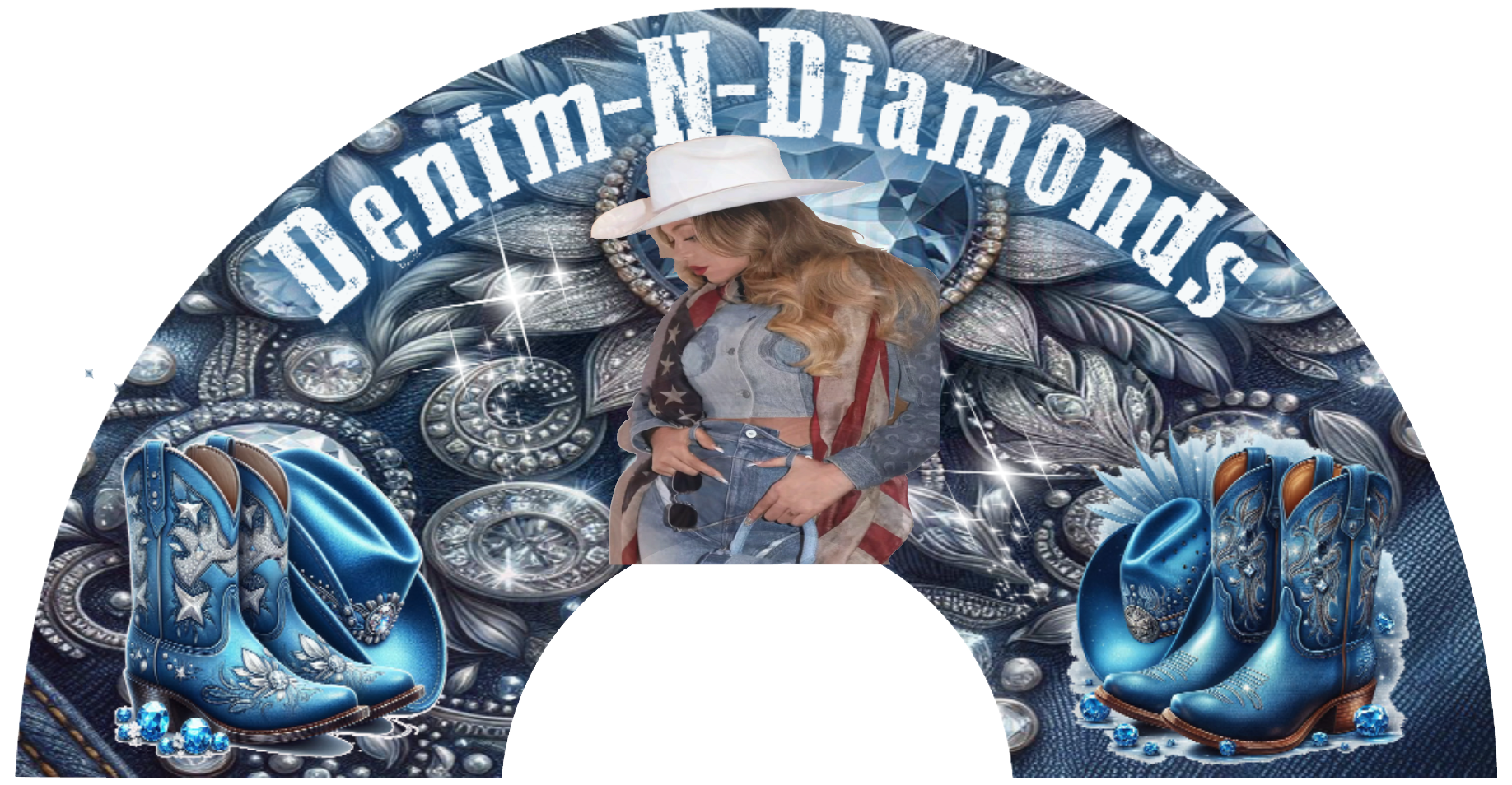 Custom Queen Bee Clack Fan