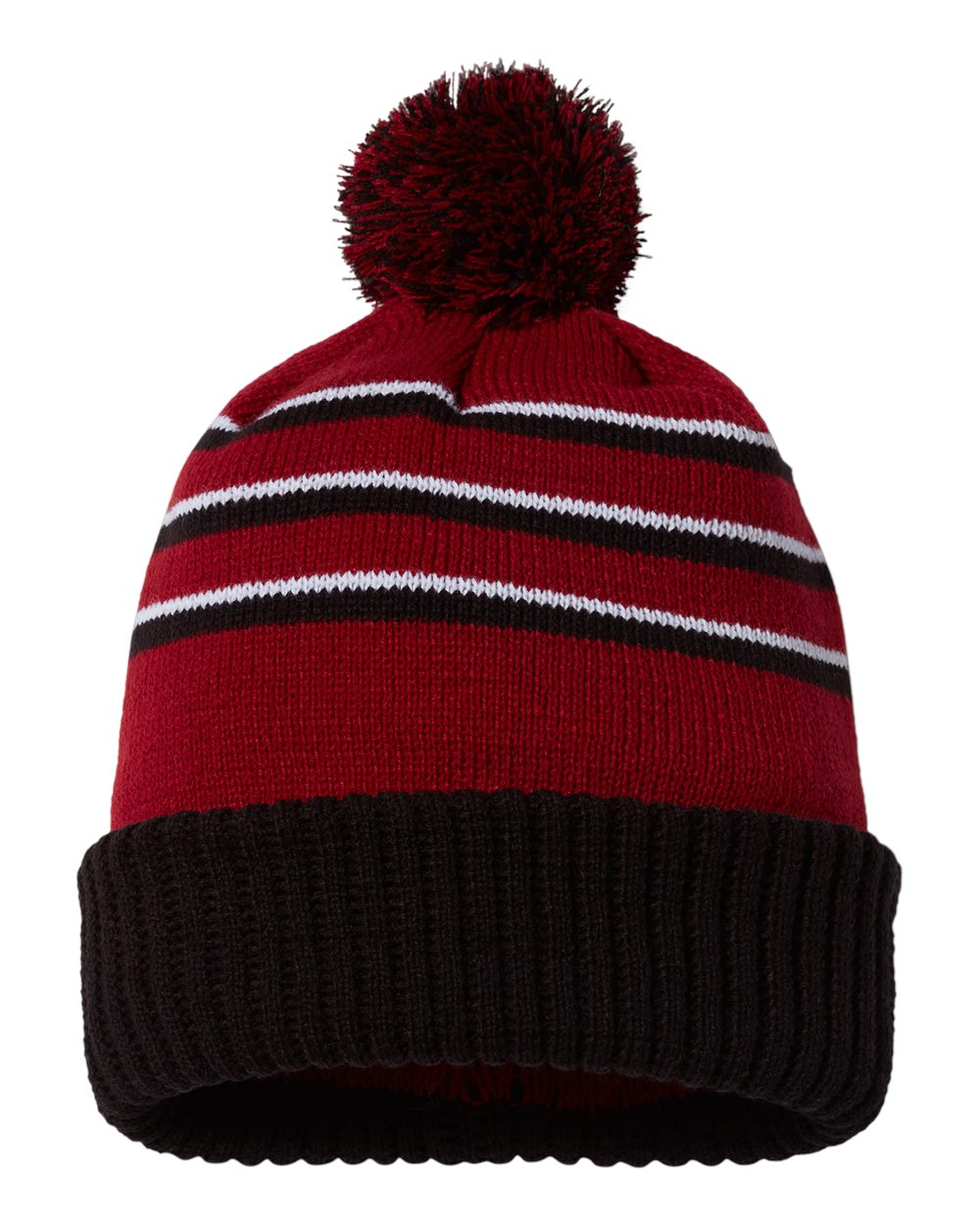 Custom Sports Beanie with Fuzee Ball