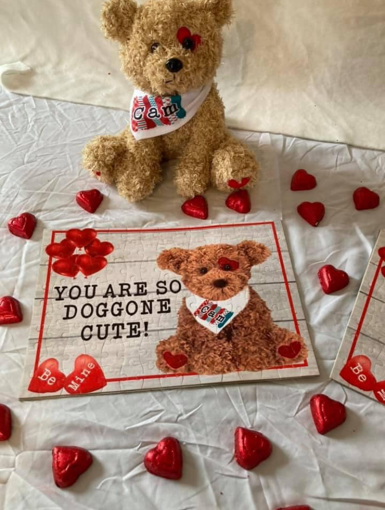 Personalized Puppy with Custom Name Bandana – Cute and Thoughtful Gift