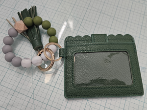 Keychain Wristlet Card Holdet