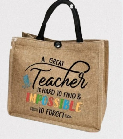 Canvas Teacher Bag