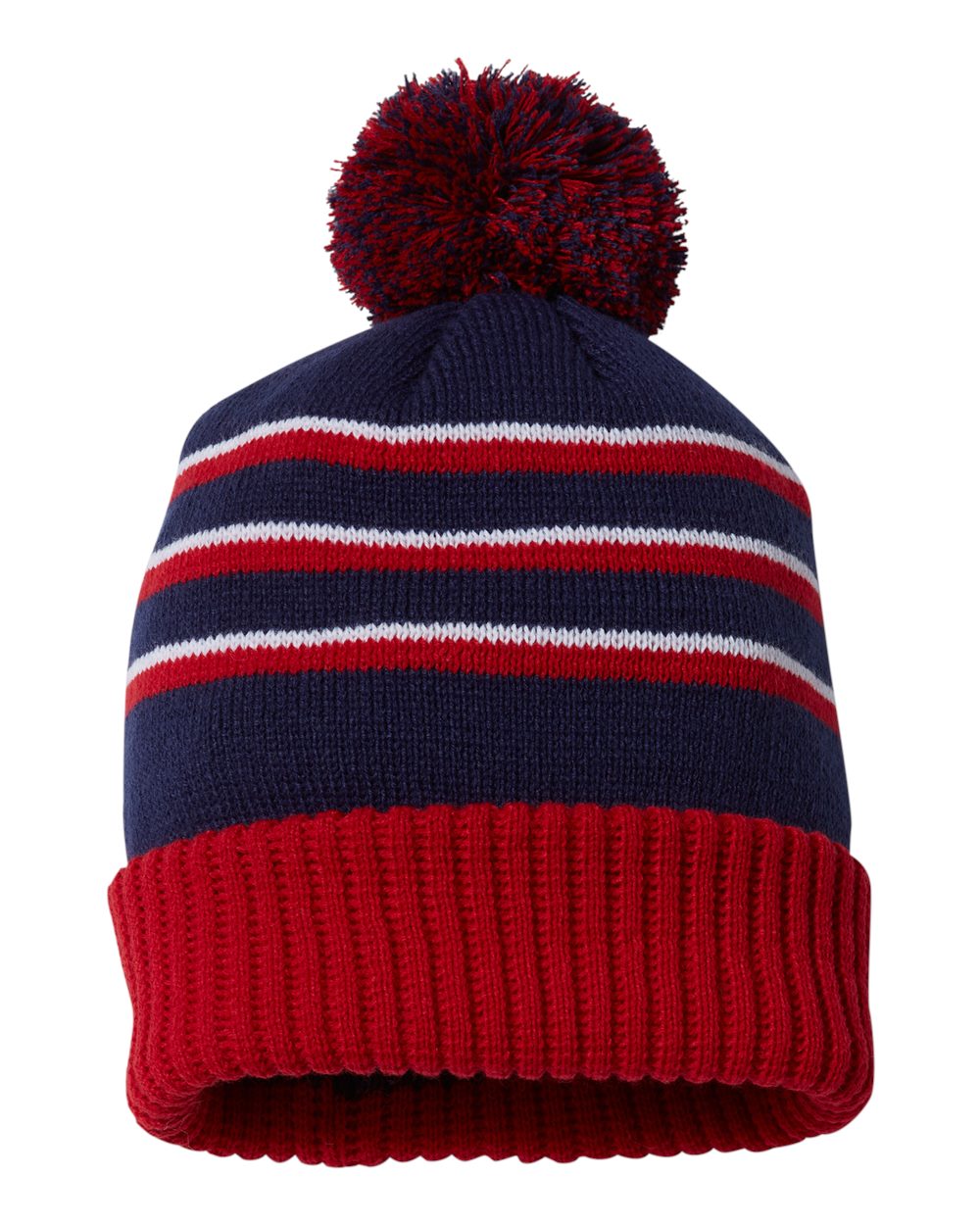 Custom Sports Beanie with Fuzee Ball