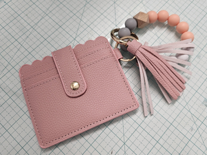 Keychain Wristlet Card Holdet