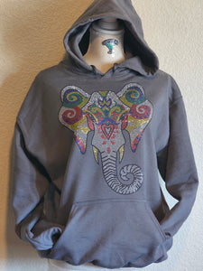 Bling Elephant Hoodie