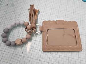 Keychain Wristlet Card Holdet