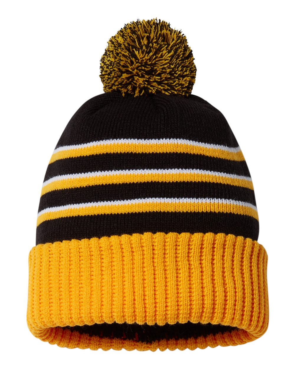 Custom Sports Beanie with Fuzee Ball