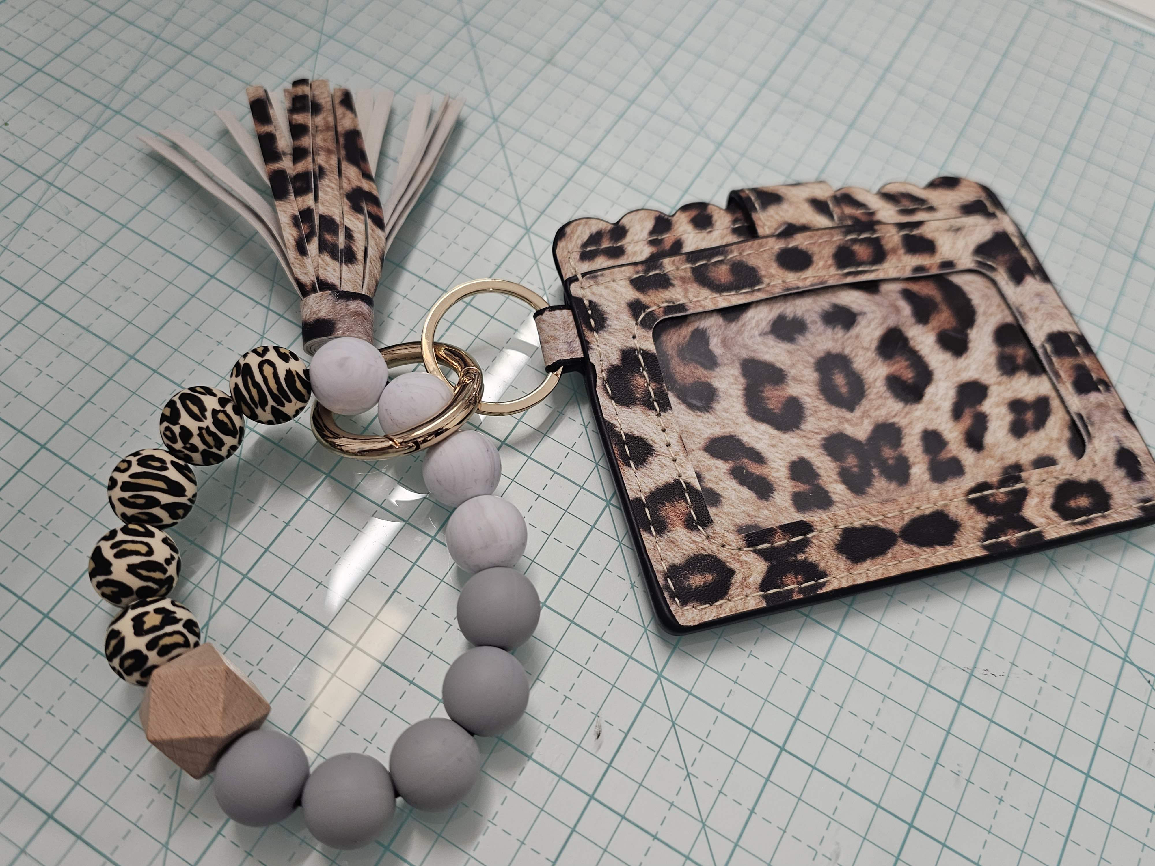 Keychain Wristlet Card Holdet