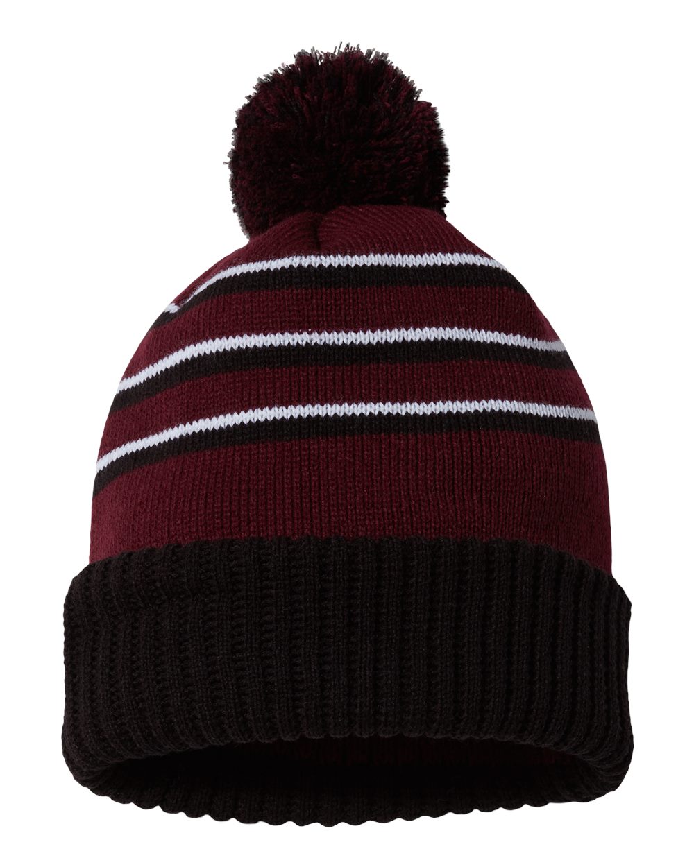 Custom Sports Beanie with Fuzee Ball