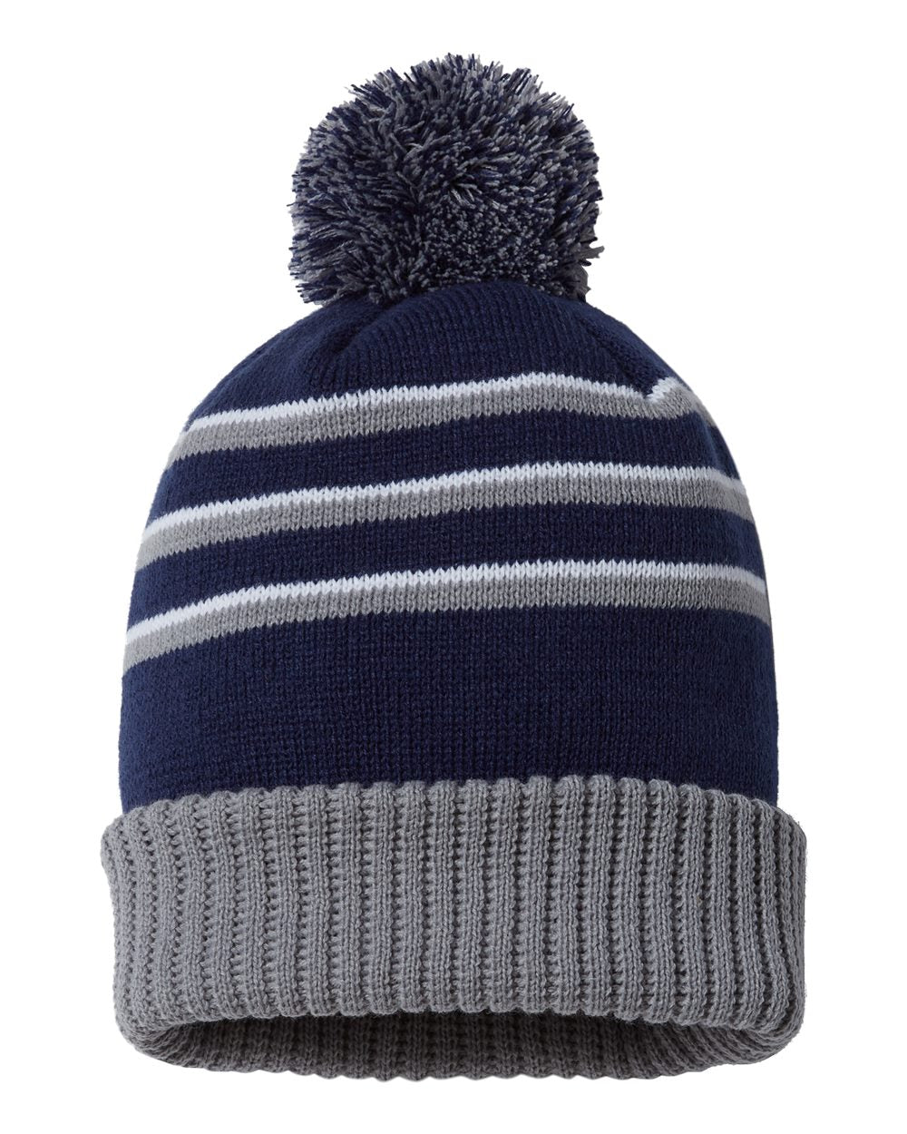 Custom Sports Beanie with Fuzee Ball