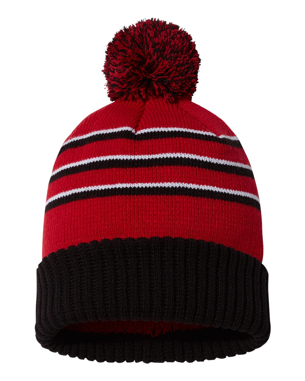 Custom Sports Beanie with Fuzee Ball