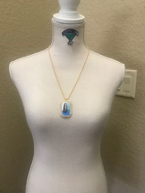 Memory Dog Tag Necklace with chain