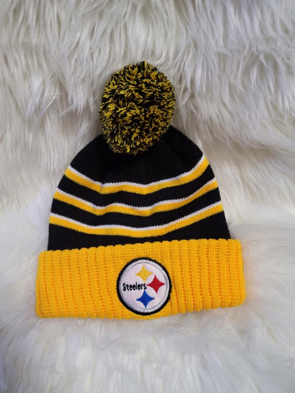 Custom Sports Beanie with Fuzee Ball