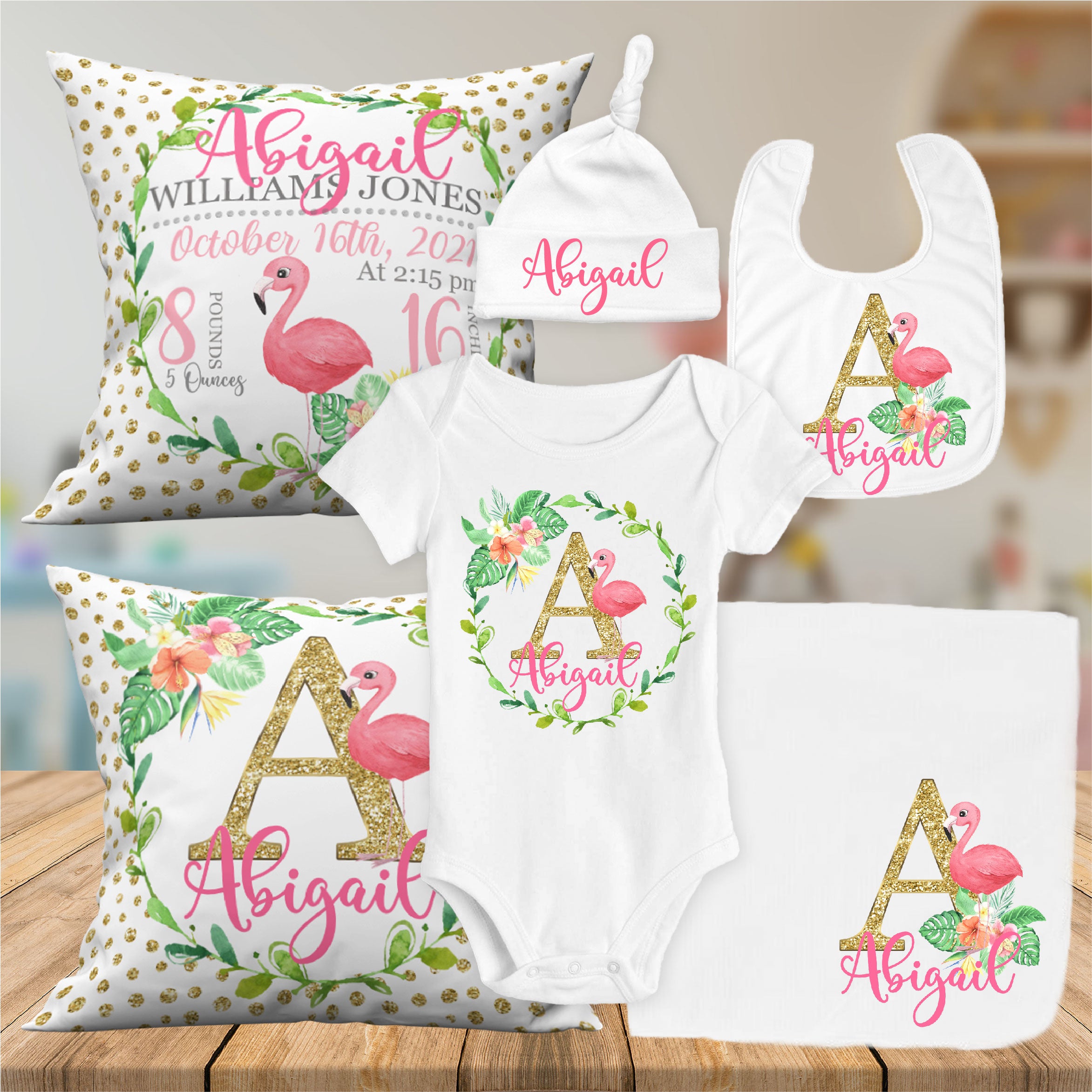 PERSONALIZED BABY KEEPSAKE BUNDLE