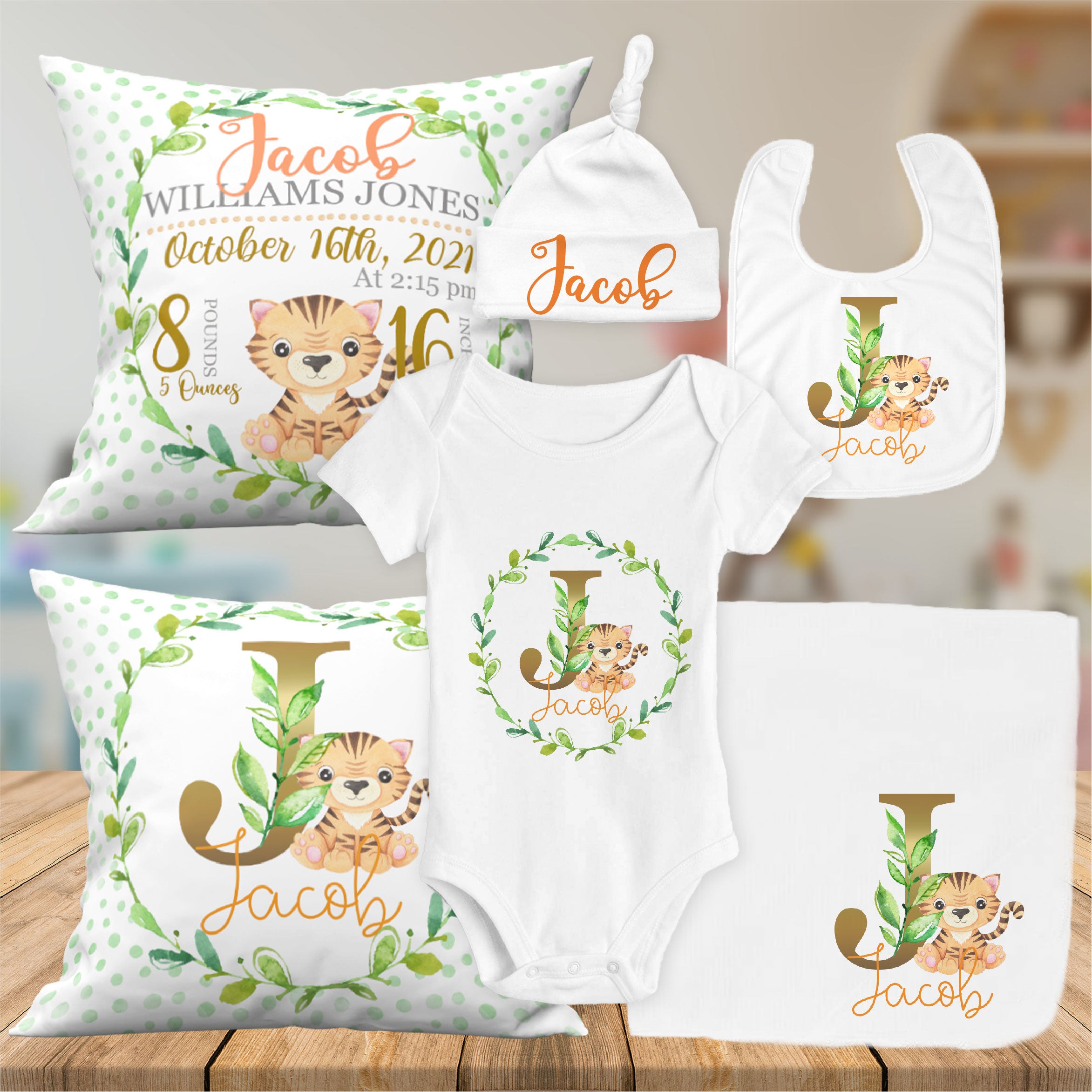 PERSONALIZED BABY KEEPSAKE BUNDLE