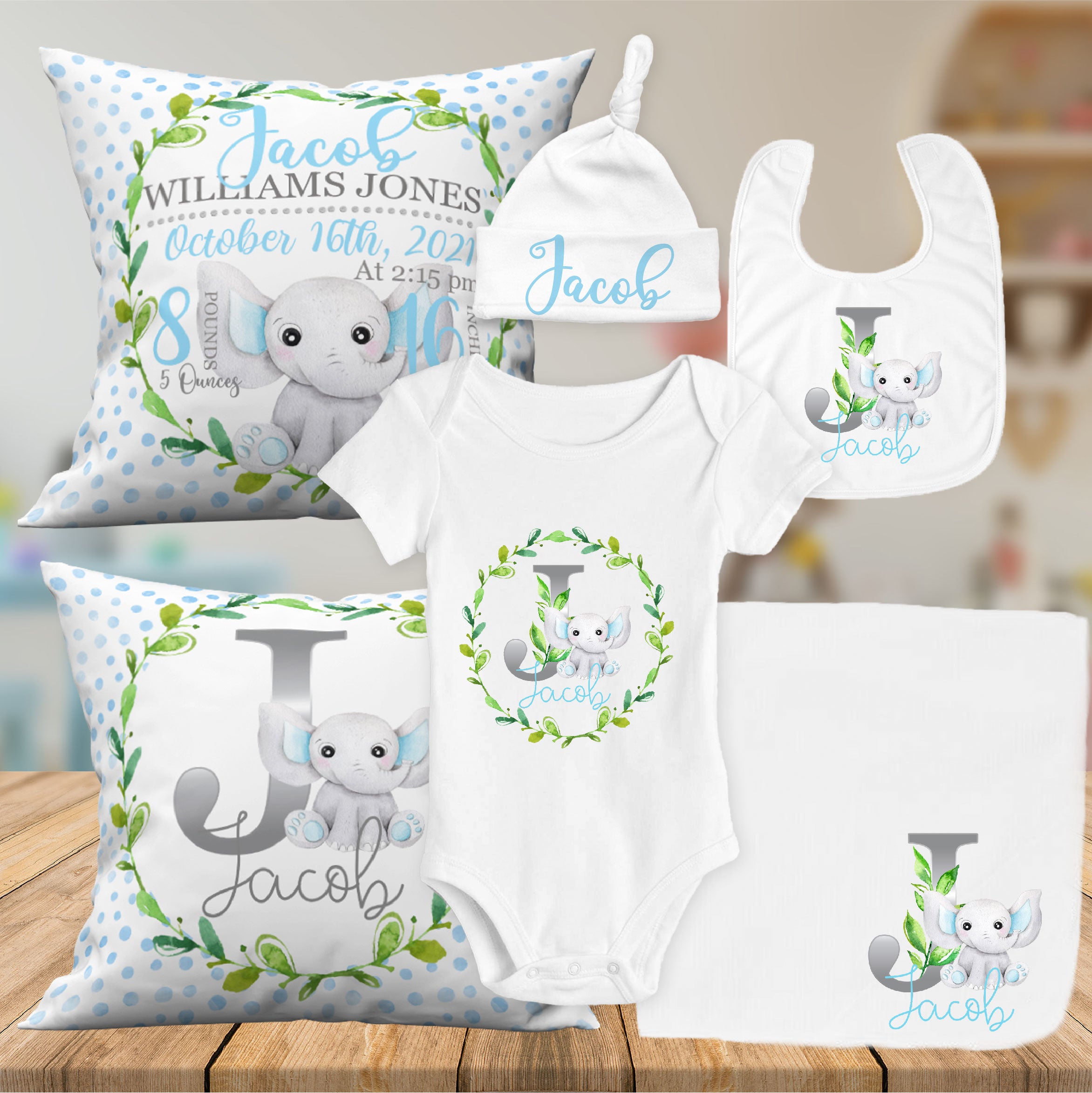 PERSONALIZED BABY KEEPSAKE BUNDLE