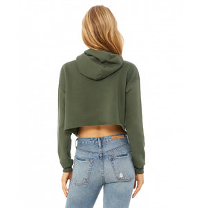 Sparkle Crop Top Hoodie